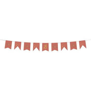 DIY Happy Birthday Guirlande Golden Dusk - 4 m