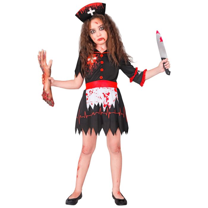 Zombie verpleegster kostuum voor meisjes