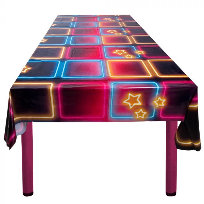 Disco fever tafelkleed - 130x180 cm