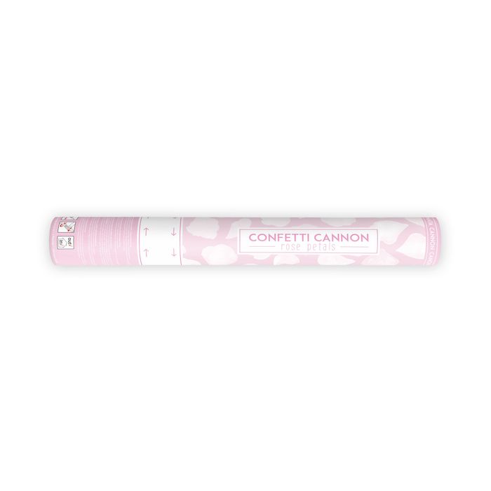 Witte Rozenconfetti Buis - 40 cm