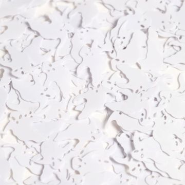 Witte spook tafelconfetti - 14 g