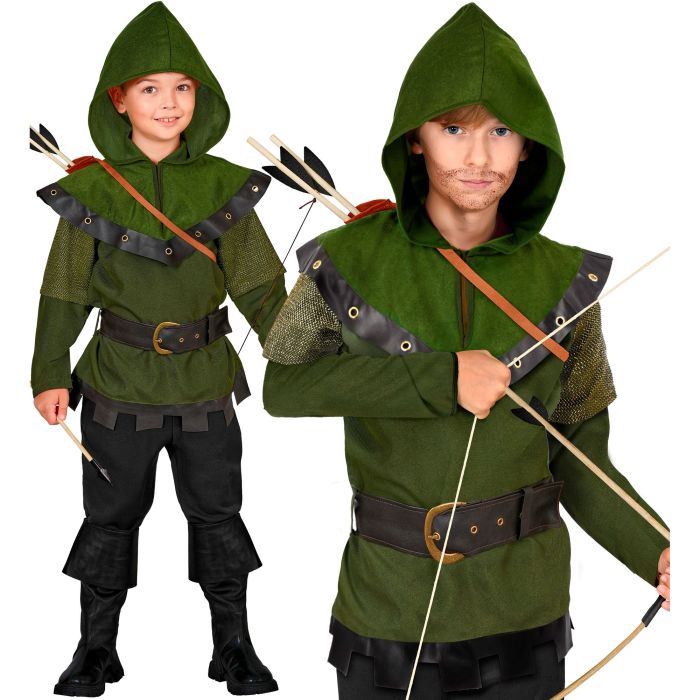 Robin Hood kostuum voor jongens - 2 delen