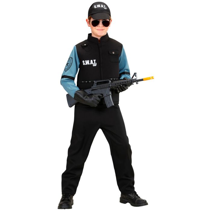 SWAT politie kostuum voor jongens
