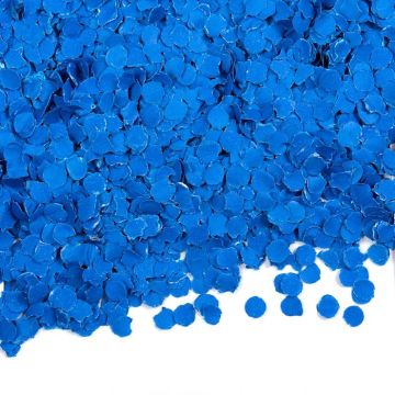 Blauw Papieren Tafelconfetti 100g