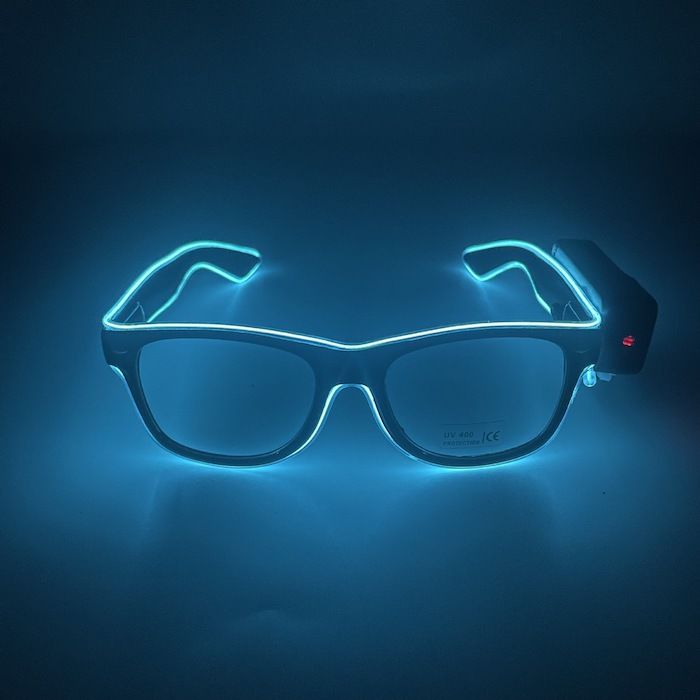 LED-Festbrillen - Transparant 