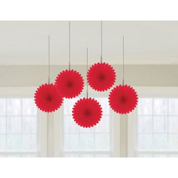 Rode Rozetten 5x - 15,2 cm