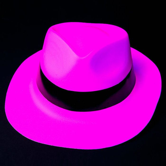 UV Hoed roze neon
