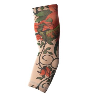  Rode rozen tatoeagesleeve 