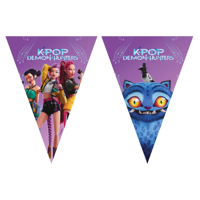 K-Pop Demon Hunters vlaggenlijn 