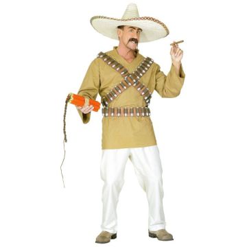 Mexicaner bandit kostuum - 5 delen