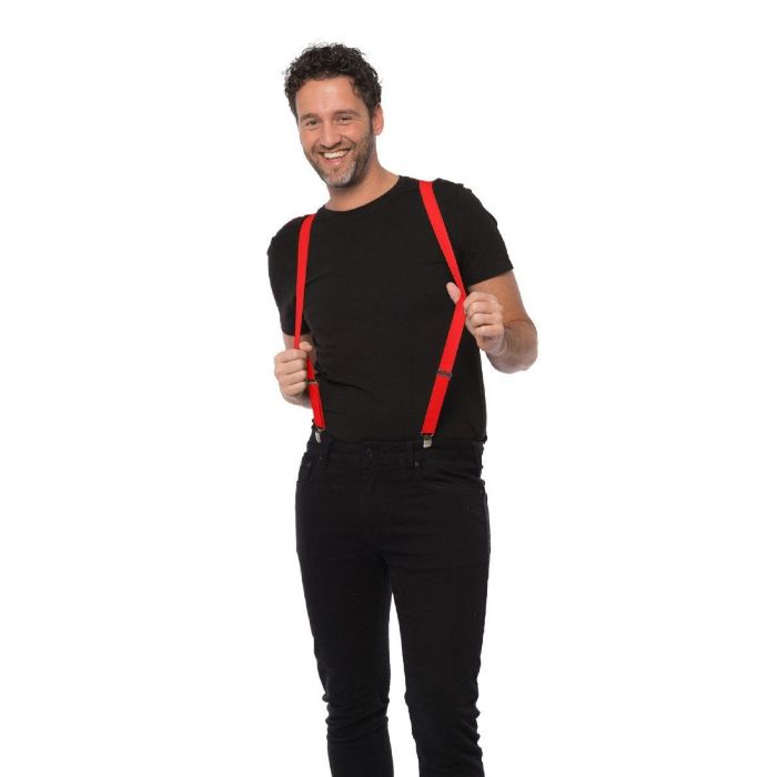 Rode bretels one-size unisex
