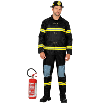 Brandweerman kostuum