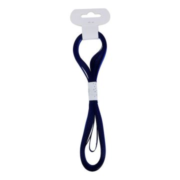Cadeauband geribbeld blauw - 10 m 