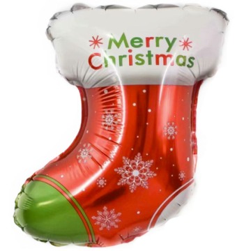 Kerstkous ballon - 48x68 cm