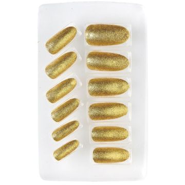 Gouden Nepnagels Zelfklevend