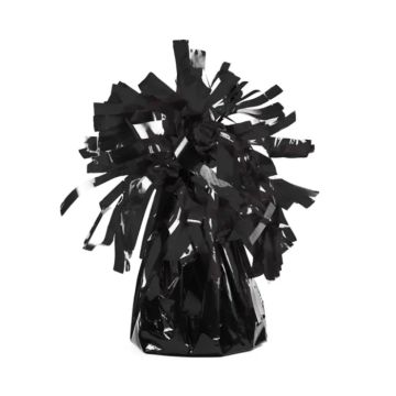 Zwart folie ballongewicht 130 g 