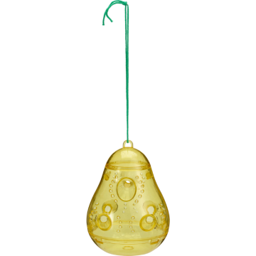 Peervormige wespenval in het geel 2x - 10x13,5 cm