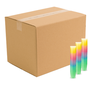 3 cl plastic shotglazen 800x kleurig herbruikbaar