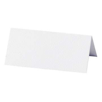 Witte Tafelfolders 10x - 10 x 5 cm