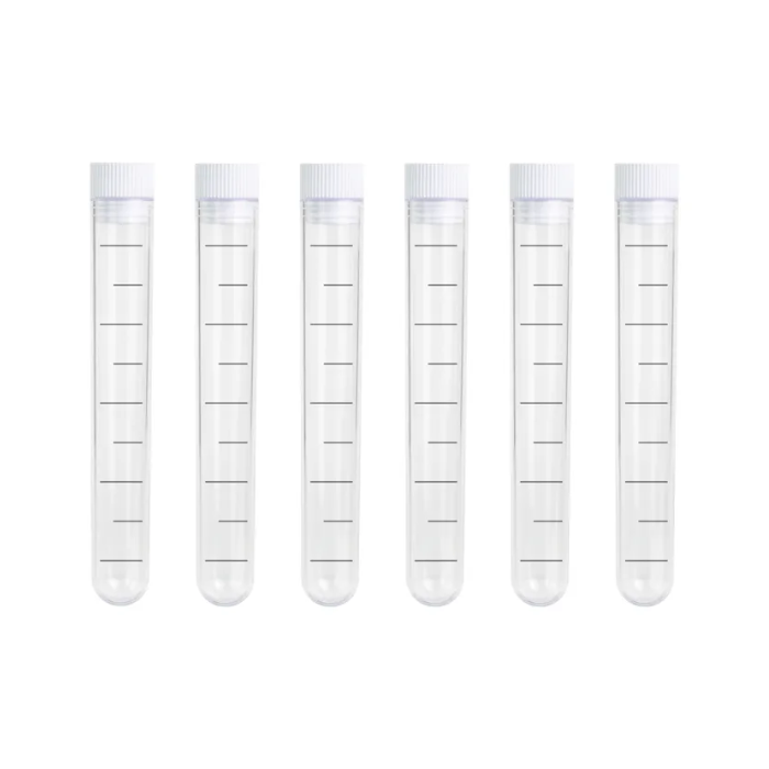 Reageerbuis 6x met stopper - 13 ml