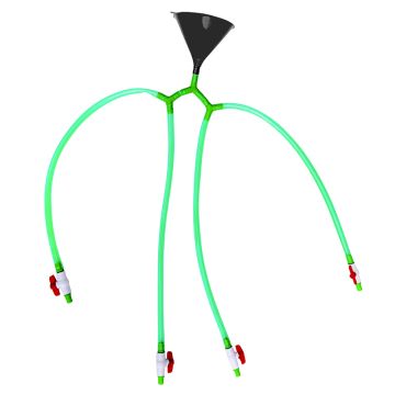 4 Dubbele Trechter Bierbong - 1,5 L