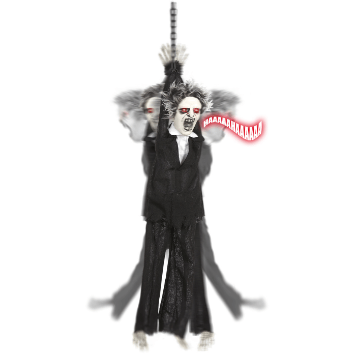Hangend monster sensor beweging, geluid, licht - 80 cm