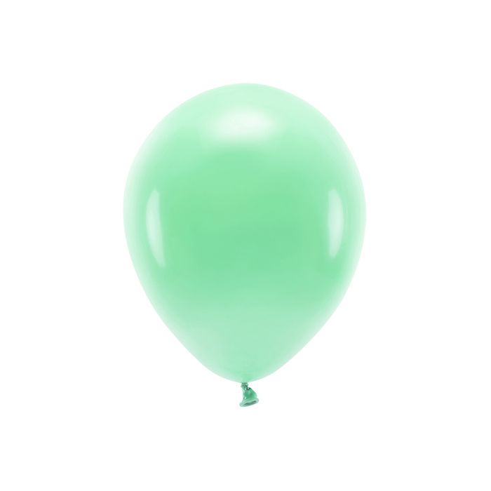 Pastel Mint ballonnen 10x - 30 cm