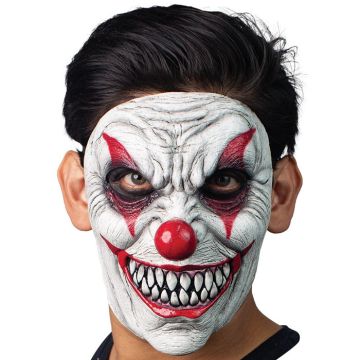 Griezelige stoute clownmasker
