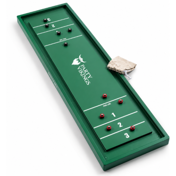 Shuffleboard incl. tas en 10 pucks 122x33 cm PartyVikings