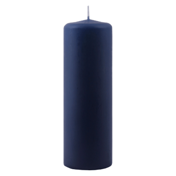 Blokkaars blauw 1x - 6x18 cm