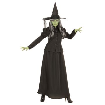 Heksenkostuum metジャケット en rok voor dames