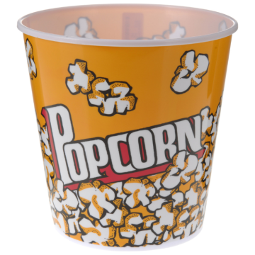 Popcornemmer rond 2700 ml - 18x18 cm