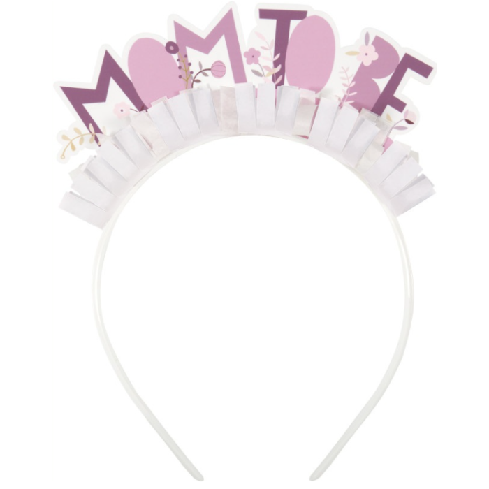 Haarband mom to be pink