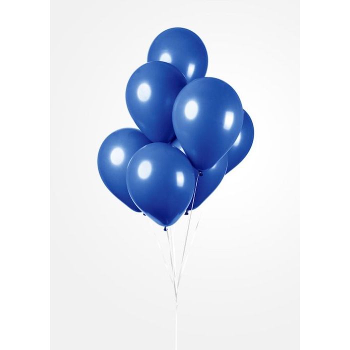 Donkerblauwe Ballonnen 50x - 30 cm