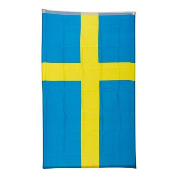 Zweedse Vlag Polyester - 150x90 cm