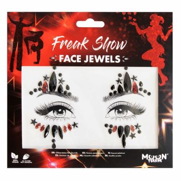 Gezichtssieraden Freak show 