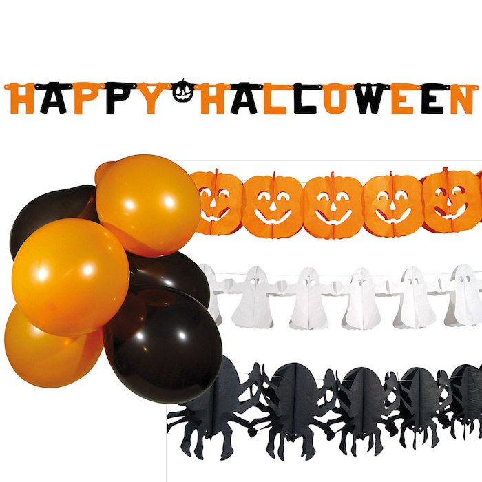 Halloween decoratiepakket - 14 delen