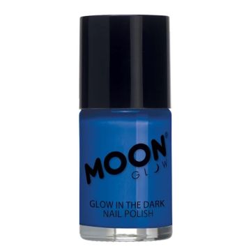 Glow-in-the-Dark Nagellak Blauw 14 ml Moon Creations