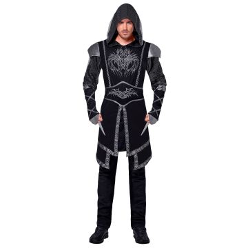 Donkere Assassin kostuum voor heren