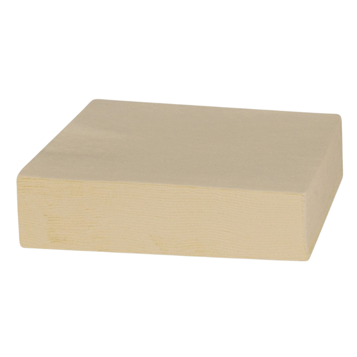 33x33 cm servetten 50x bruine 2-laags