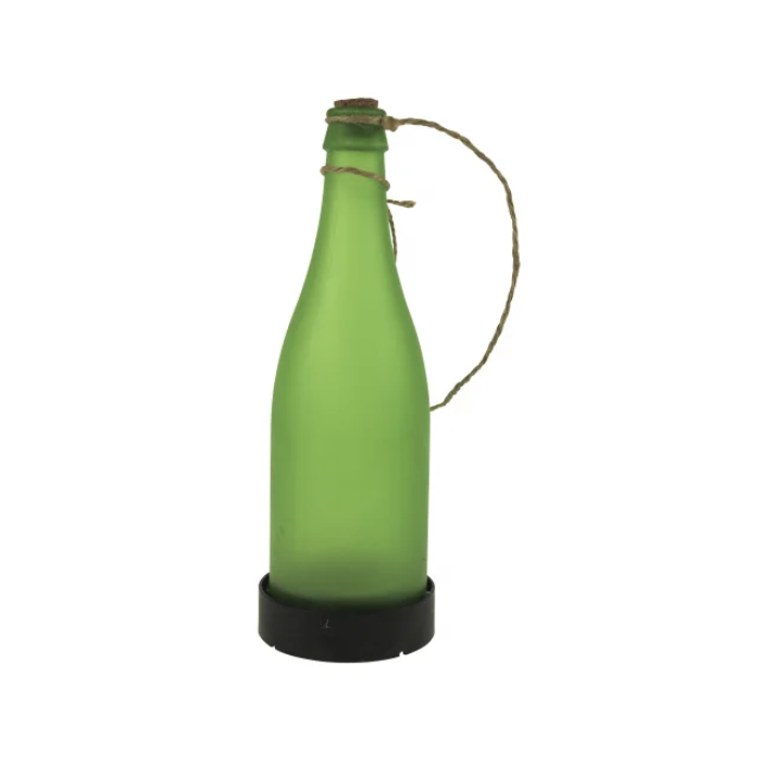Fles tuinlamp