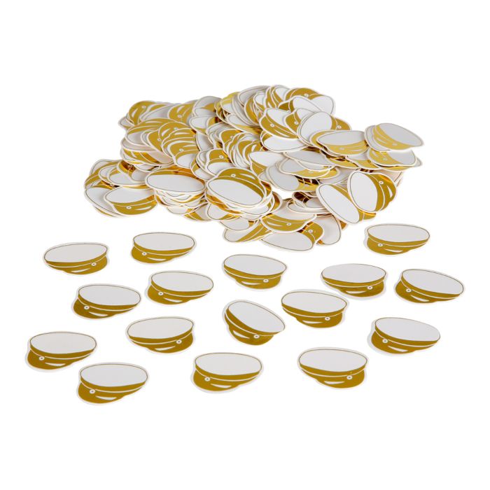 Studentenhoed tafelconfetti goud - 15 g