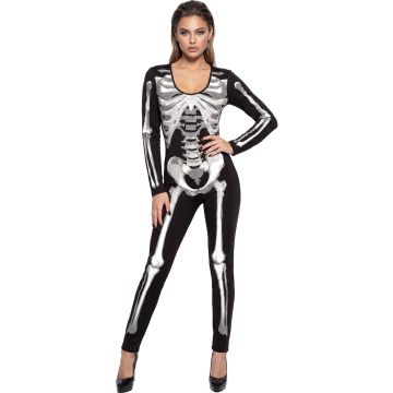 Skelet overall voor dames
