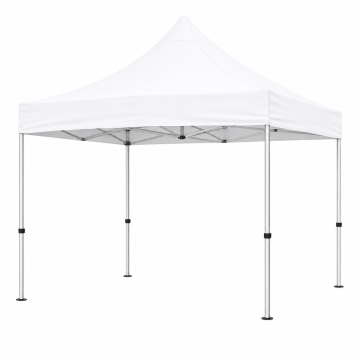 Buiten sterke paviljoen 3x3 m wit - 19,5 kg 
