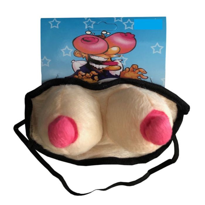 Oogmasker met borsten