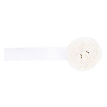 Witte Crepe Streamer 24 m