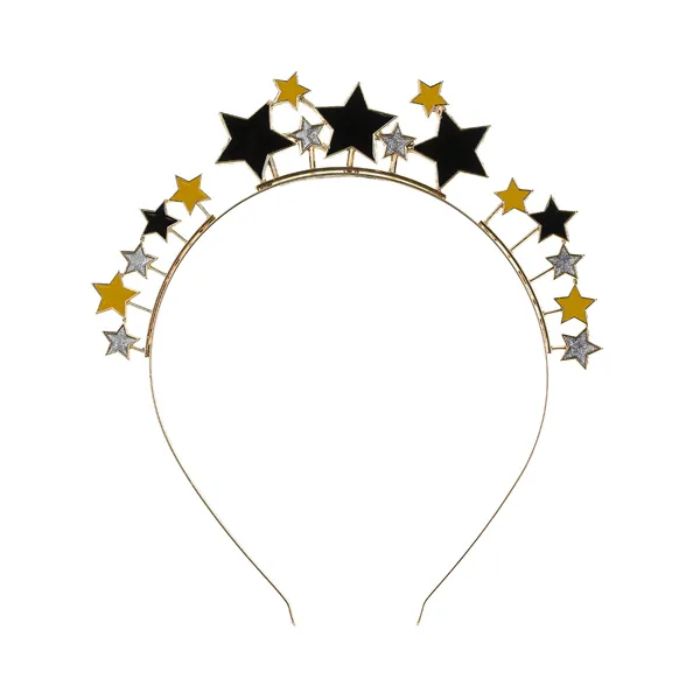 Hoofdband met sterren 17x19,5 cm
