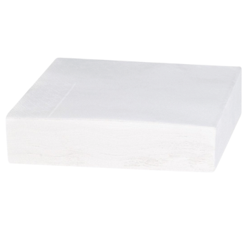 40x40 cm servetten 50x witte 2-laags
