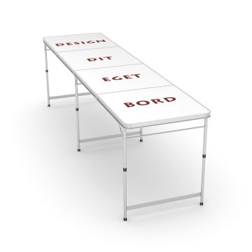 Custom design DIY - Beer Pong Tafel