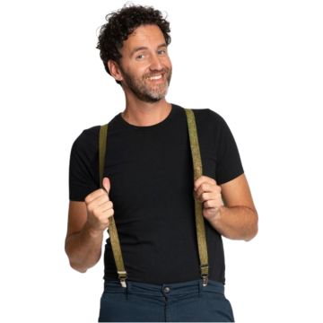 Glitterende Gouden Seler one-size unisex